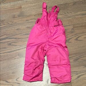Cat and Jack Pink Kids Snow Bib